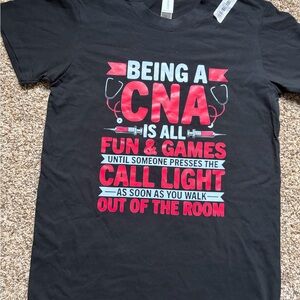 Black CNA Graphic T-Shirt
